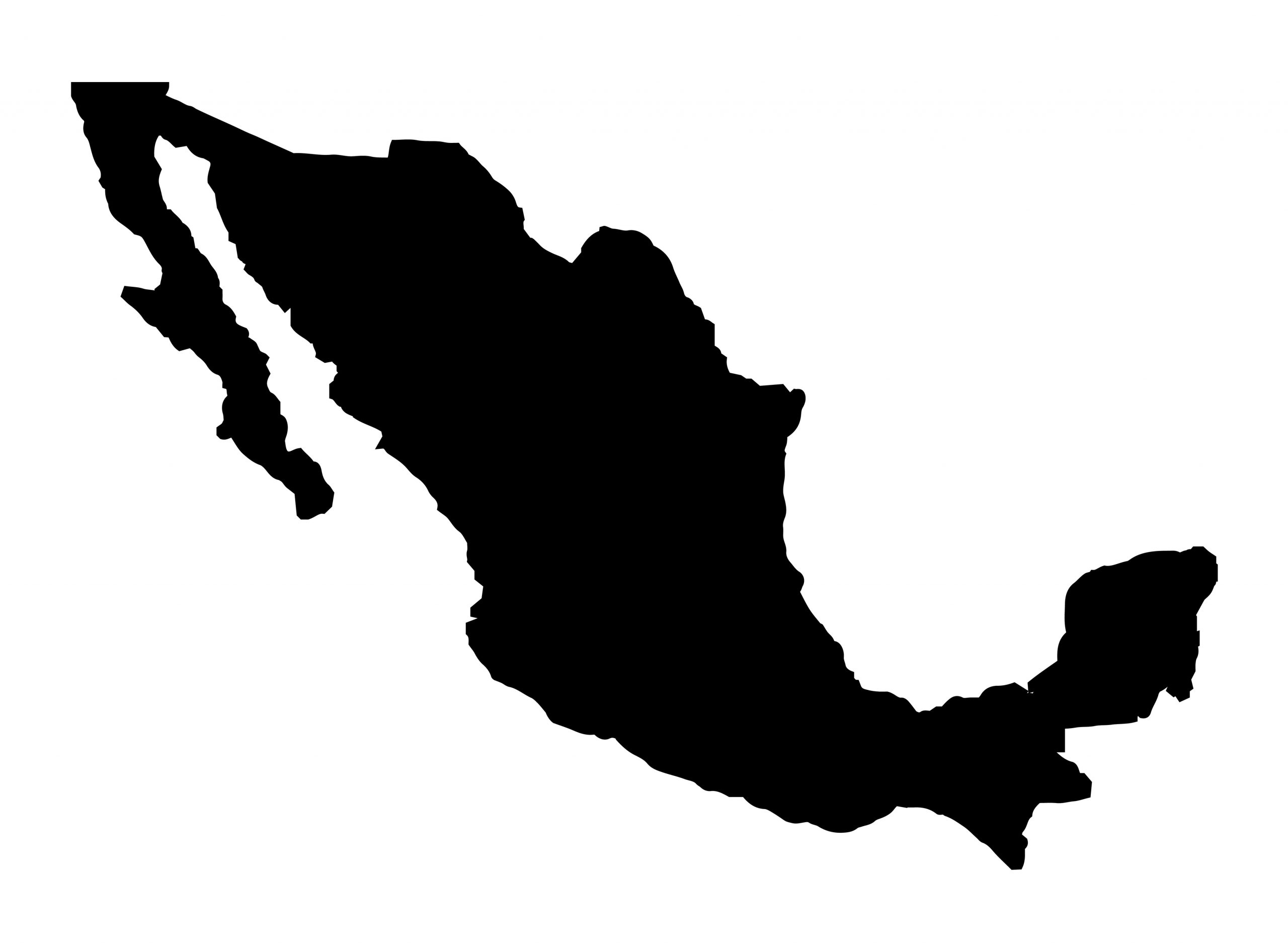 Map of Mexico